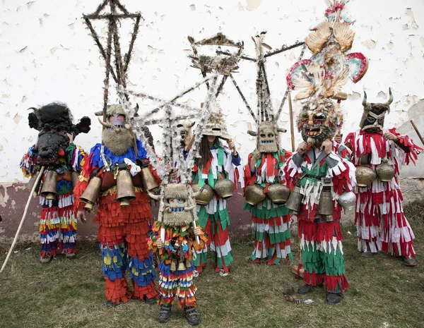 Masquerade festival in Zemen, Bulgaria. — Stock Photo, Image