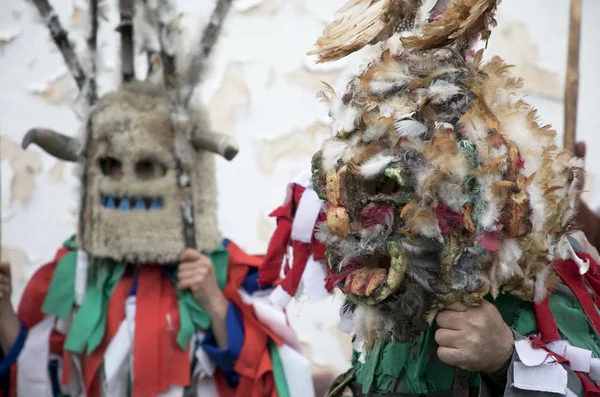 Festival de máscaras en Zemen, Bulgaria . — Foto de Stock