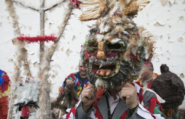 Masquerade Fesztivál, Zemen, Bulgária. — Stock Fotó