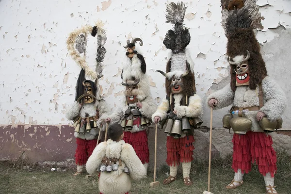 Festiwal Masquerade w Zemen, Bułgaria. — Zdjęcie stockowe