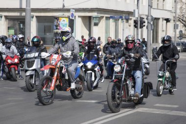 Sofia, Bulga yaz motosiklet sezonu resmi açılış