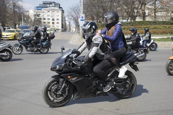 Ouverture officielle de la saison estivale des motos à Sofia, Bulga — Photo