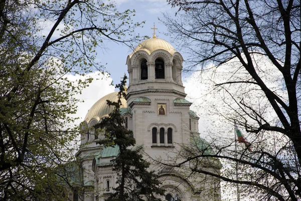 Church Aleksander Nevski, Szófia Bulgária. Aleksandar, Nyevszkij. — Stock Fotó