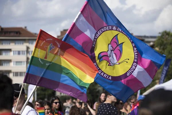 Sofia Pride. Parade, Rainbow. — Stockfoto