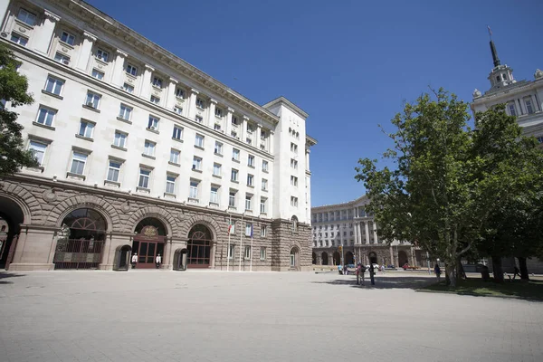 The building of the Presidency of the Bulgarian Republic in cent — Stock Photo, Image