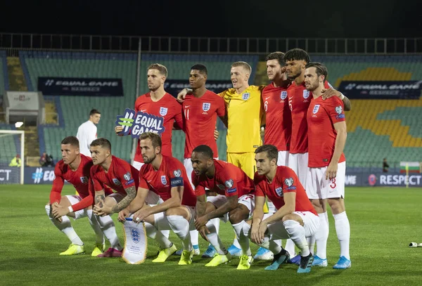 İngiltere Milli Futbol Takımı — Stok fotoğraf