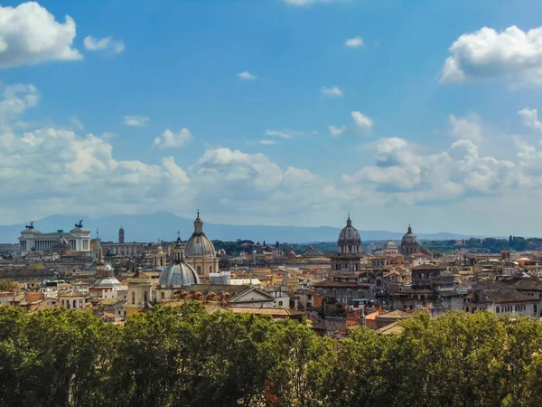 Roma 'nın havadan görünüşü, İtalya. 