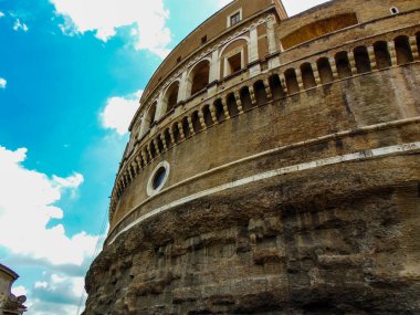 Saint Angel Castle, Roman Emperor Hadrian, Roma, İtalya, Türbesi. 