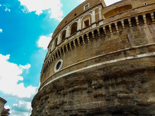 Castel Sant Angelo Mausoleo Dell Imperatore Romano Adriano Roma Italia — Foto Stock