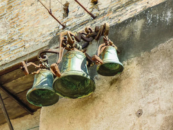 THe old Bells of Saint Angel Castel, Rome, Italy.
