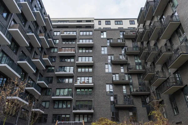 Modern konut daire bina. Yeni ev concept. 