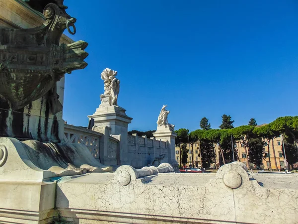 Roma Itália Setembro 2018 Monumento Vittorio Emanuele Também Conhecido Como — Fotografia de Stock