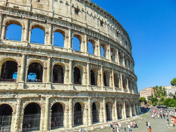 Rome Olaszország 2018 Szeptember Colosseum Vagy Más Néven Amfiteátrum Colosseum — Stock Fotó