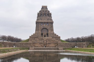 Monument to the Battle of the Nations clipart