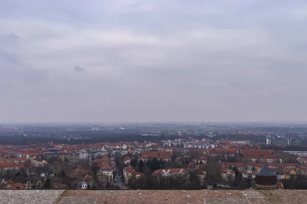 Vista della città di Lipsia . — Foto Stock