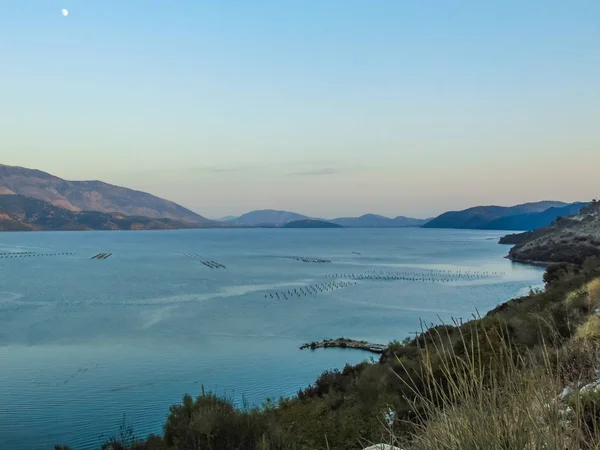 Midye tarım lagünü.