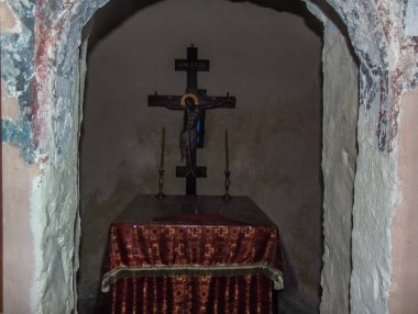 St. George Manastırı iç mekanları.