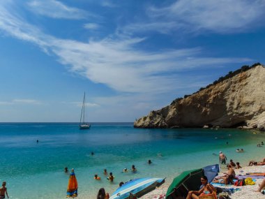 porto katsiki Beach görünümü