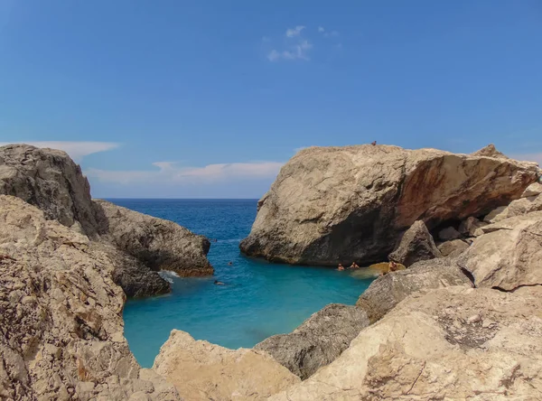 Vista de la playa de Kathisma . —  Fotos de Stock