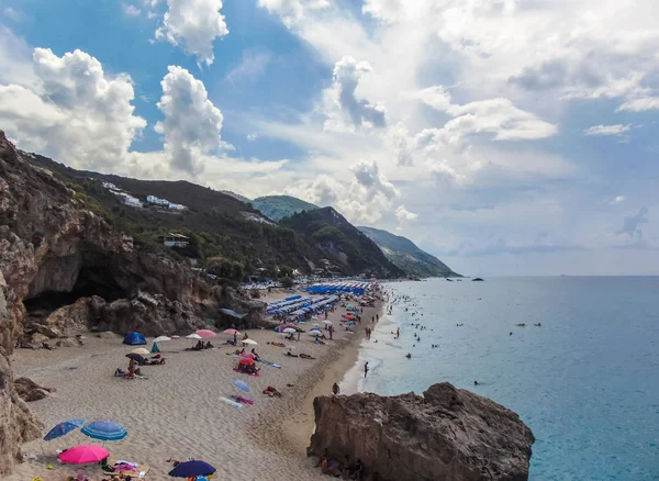 Blick auf den Kathisma-Strand. — Stockfoto