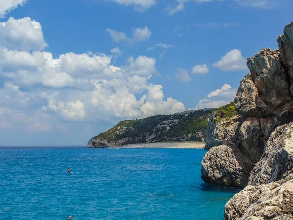 Vista de la playa de Kathisma . — Foto de Stock