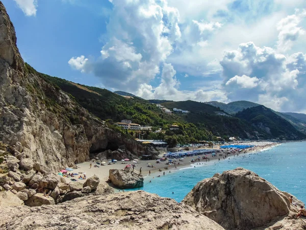 Blick auf den Kathisma-Strand. — Stockfoto