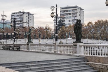 Medeniyetler Köprüsü'nün Görünümü.