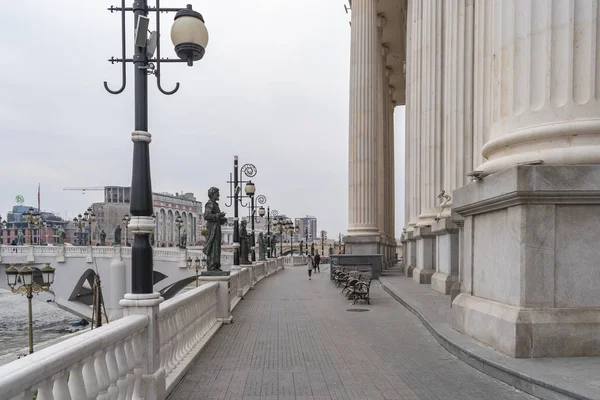 Uitzicht op Dimitar Valhov Walk. — Stockfoto