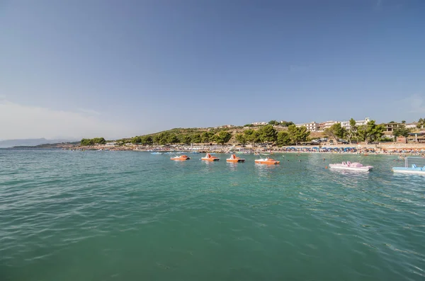 Vue de la plage de Three Island . — Photo