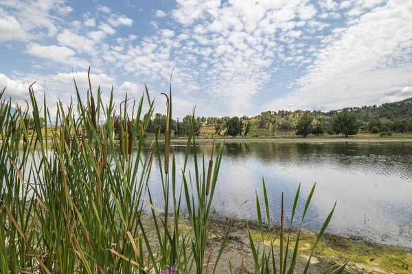 Pohled na jezero Viroi — Stock fotografie