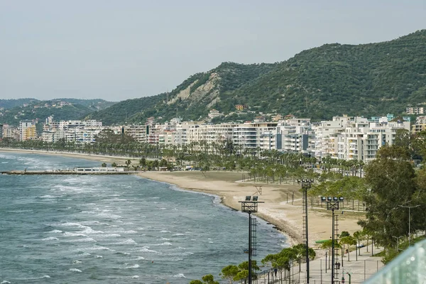 Vlora Waterfront Promenade (Lungomare) manzarası, Arnavutluk