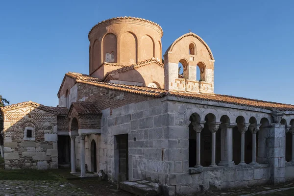 Saint Mary Manastırı Görünümü, Apollonia, Arnavutluk.