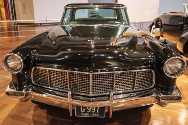 1956 model Continental Mark II sedan.