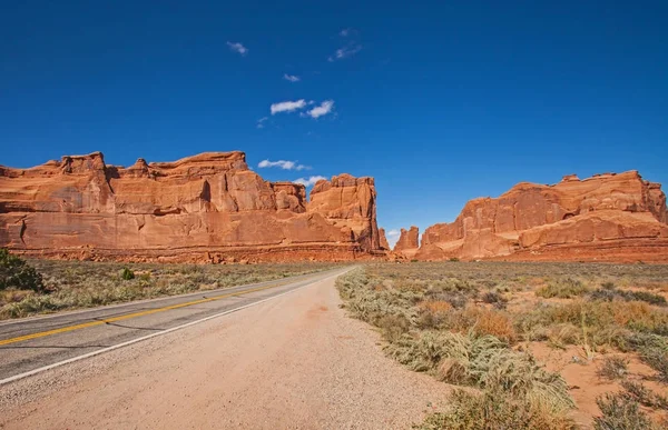 Wall Street Arches National Park — Stock Photo, Image