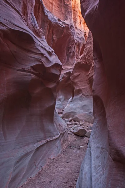 Dryfork Slot Canyon One Several Slot Canyons Vicinity Escalante — Stock Photo, Image