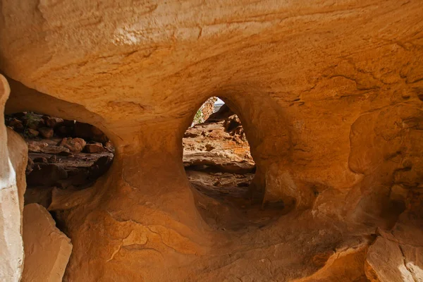 Batı Burnu Ndaki Cederberg Vahşi Bölgesi Nde Aşınmış Kumtaşı Oluşumları — Stok fotoğraf