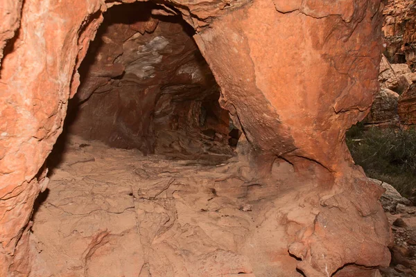 Scen Med Mycket Eroderade Sandstensformationer Cederbergs Vildmarksområde Västra Udden Sydafrika — Stockfoto