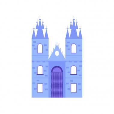 The Cathedral of Notre Dame de Paris, France. Vector illustration