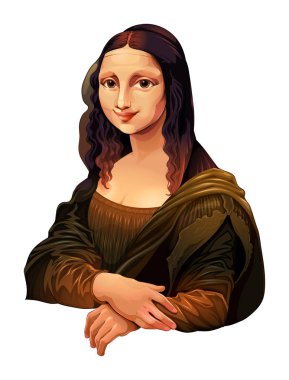Mona Lisa yorumu, Leonardo da Vinci tarafından resim
