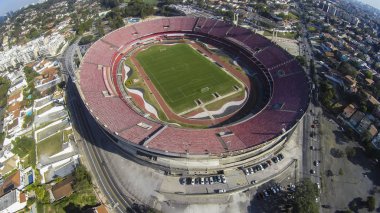 Sao Paulo, Sao Paulo, Brezilya, Sao Paulo Futebol Clube veya stadyum Cicero Pompeu de Toledo.Photo yapılan şehir devleti 04/20/2015 