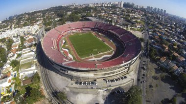 Sao Paulo, Sao Paulo, Brezilya, Sao Paulo Futebol Clube veya stadyum Cicero Pompeu de Toledo.Photo yapılan şehir devleti 04/20/2015 
