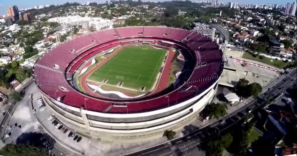 São Paulo Football Club Morumbi Stadium Cicero Pompeu Toledo Stadium — Vídeo de Stock