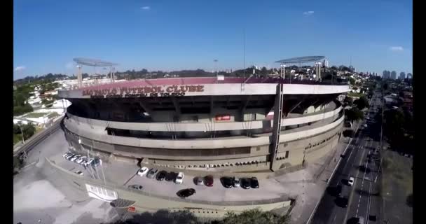 Klub Piłkarski Sao Paulo Morumbi Stadium Lub Cicero Pompeu Toledo — Wideo stockowe