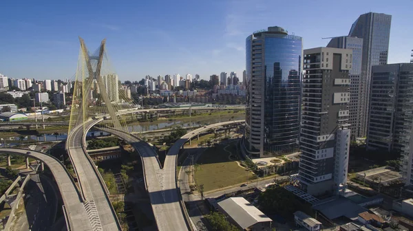 Ponte Cabo Mundo São Paulo Brasil América Sul — Fotografia de Stock