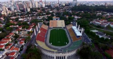 Pacaembu Stadium Sao Paulo Brazil  Video made day 06/27/2016 Name: Municipal Paulo Machado de Carvalho stadiumFilming with drone 