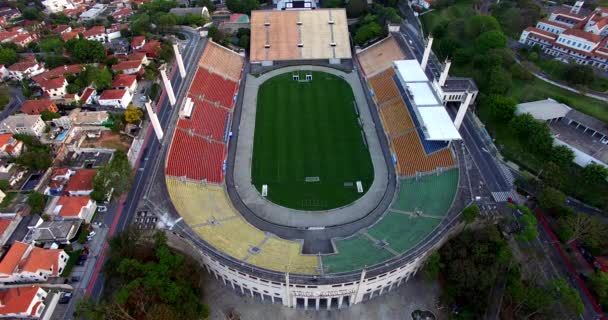 Pacaembu Stadium Sao Paulo Brazil Video Made Day 2016 Name — стокове відео