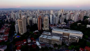 Pacaembu Stadium Sao Paulo Brazil  Video made day 06/27/2016 Name: Municipal Paulo Machado de Carvalho stadiumFilming with drone 