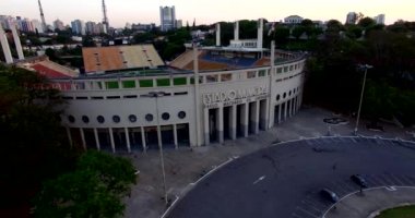 Pacaembu Stadium Sao Paulo Brazil  Video made day 06/27/2016 Name: Municipal Paulo Machado de Carvalho stadiumFilming with drone 