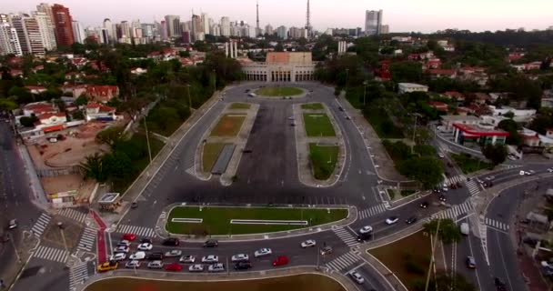 Pacaembu Stadium Sao Paulo Brazil Video Made Day 2016 Name — Stock video