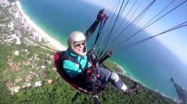 Yamaçparaşütü pilot, fiziksel engelliler, kendi yamaç paraşütü uçan 